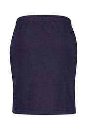 Sweatrock Mini aus Baumwolle - 433-EVENING BLUE - Blau