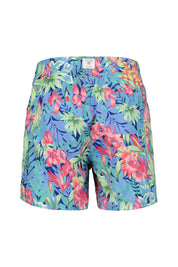 Badeshorts im Tropical-Print - 416-DEEP COBALT - Mehrfarbig