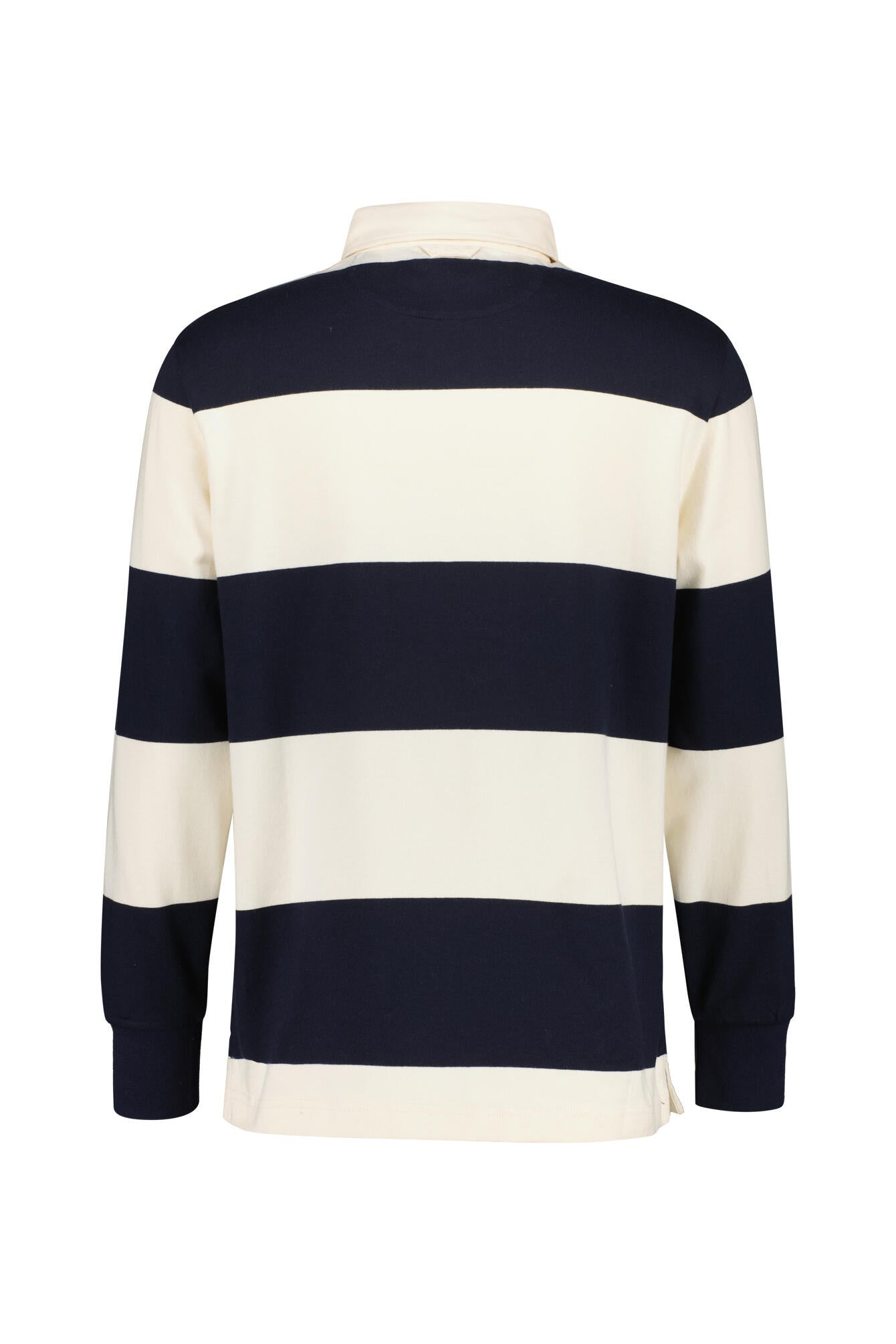 Sweatshirt gestreift aus Baumwolle - 433-EVENING BLUE - Blau