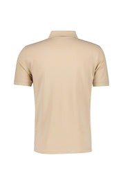 Poloshirt aus Baumwolle - 277-DRY SAND - Beige