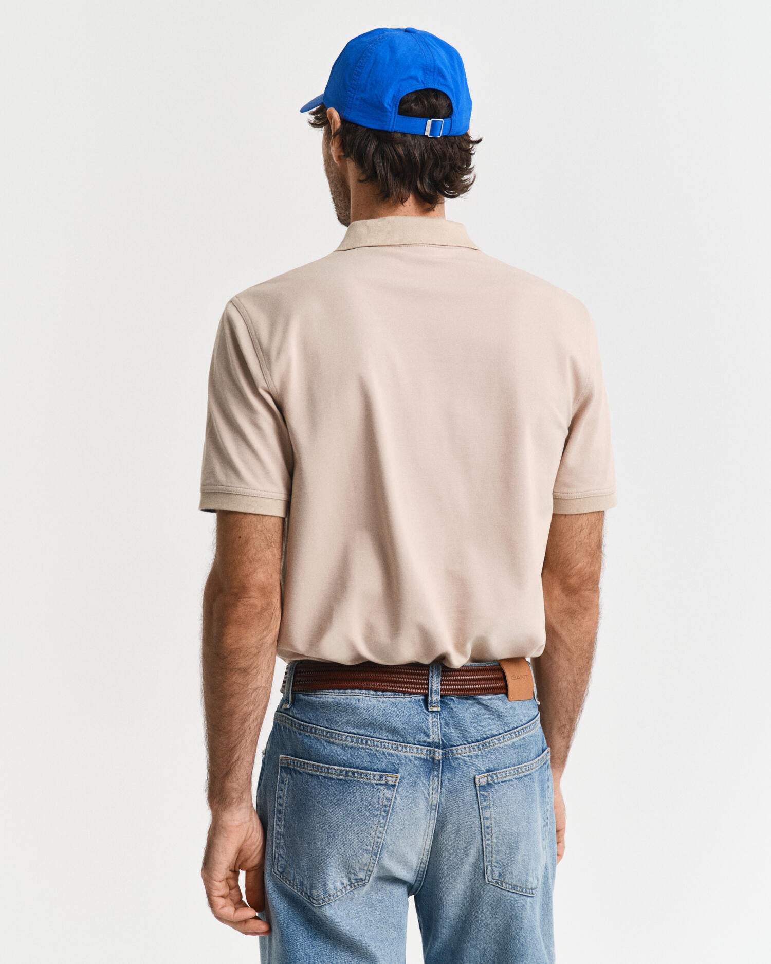 Poloshirt aus Baumwolle - 277-DRY SAND - Beige