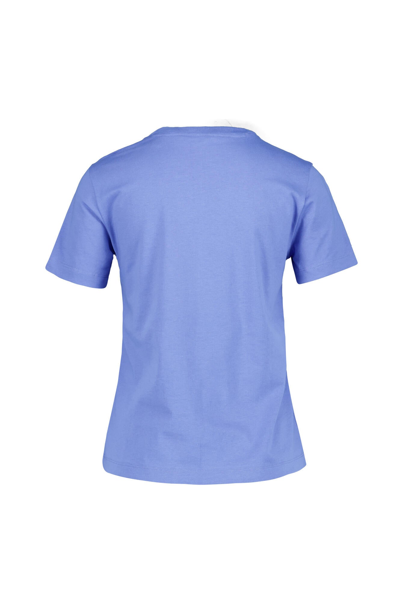 T-Shirt aus Baumwolle - 419-PERFECT BLUE - Blau