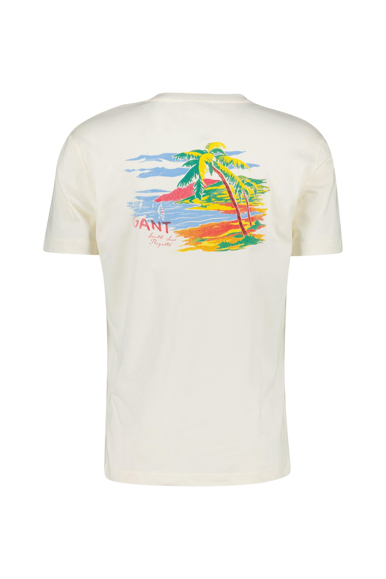 T-Shirt aus Baumwolle - 130-CREAM - Creme