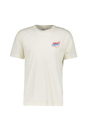 T-Shirt aus Baumwolle - 130-CREAM - Creme