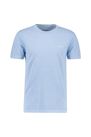T-Shirt aus Baumwolle - 457-FRESH BLUE - Blau