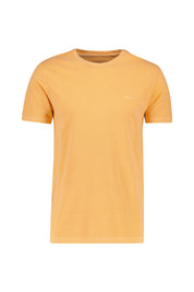 T-Shirt aus Baumwolle - 848-PEACHY ORANGE - Orange