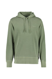 Sweathoodie Regular Fit  aus Baumwolle - 362-KALAMATA GREEN - Grün