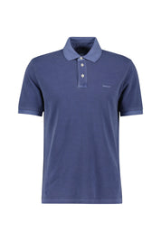 Poloshirt Regular Fit - 401-DUSTY NAVY - Blau