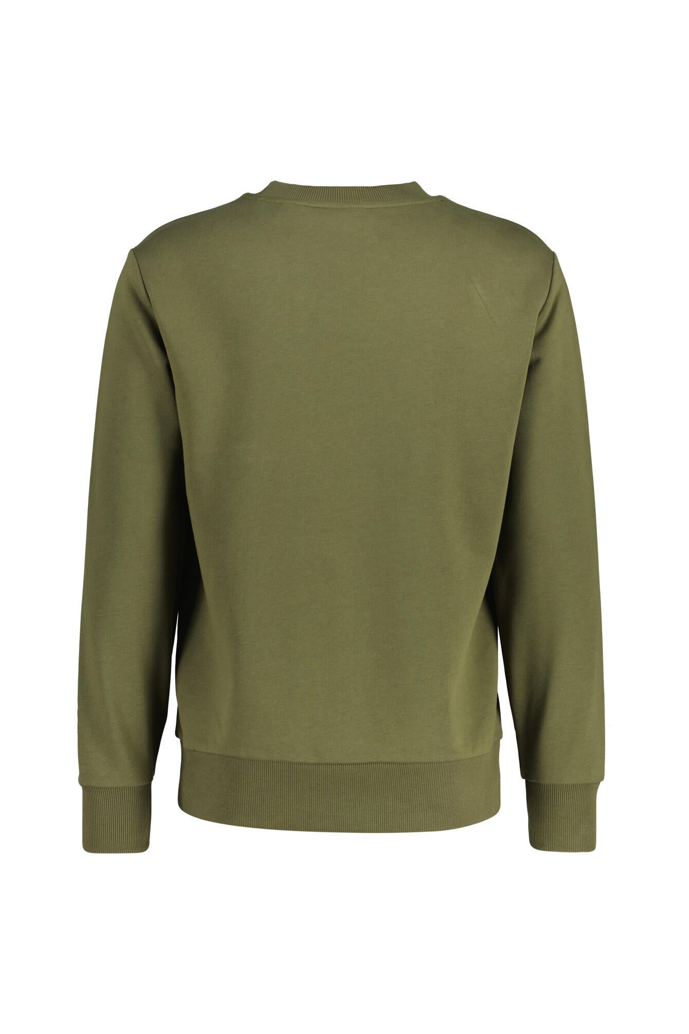 Sweatshirt aus Baumwolle - 303-MOSS GREEN - Grün