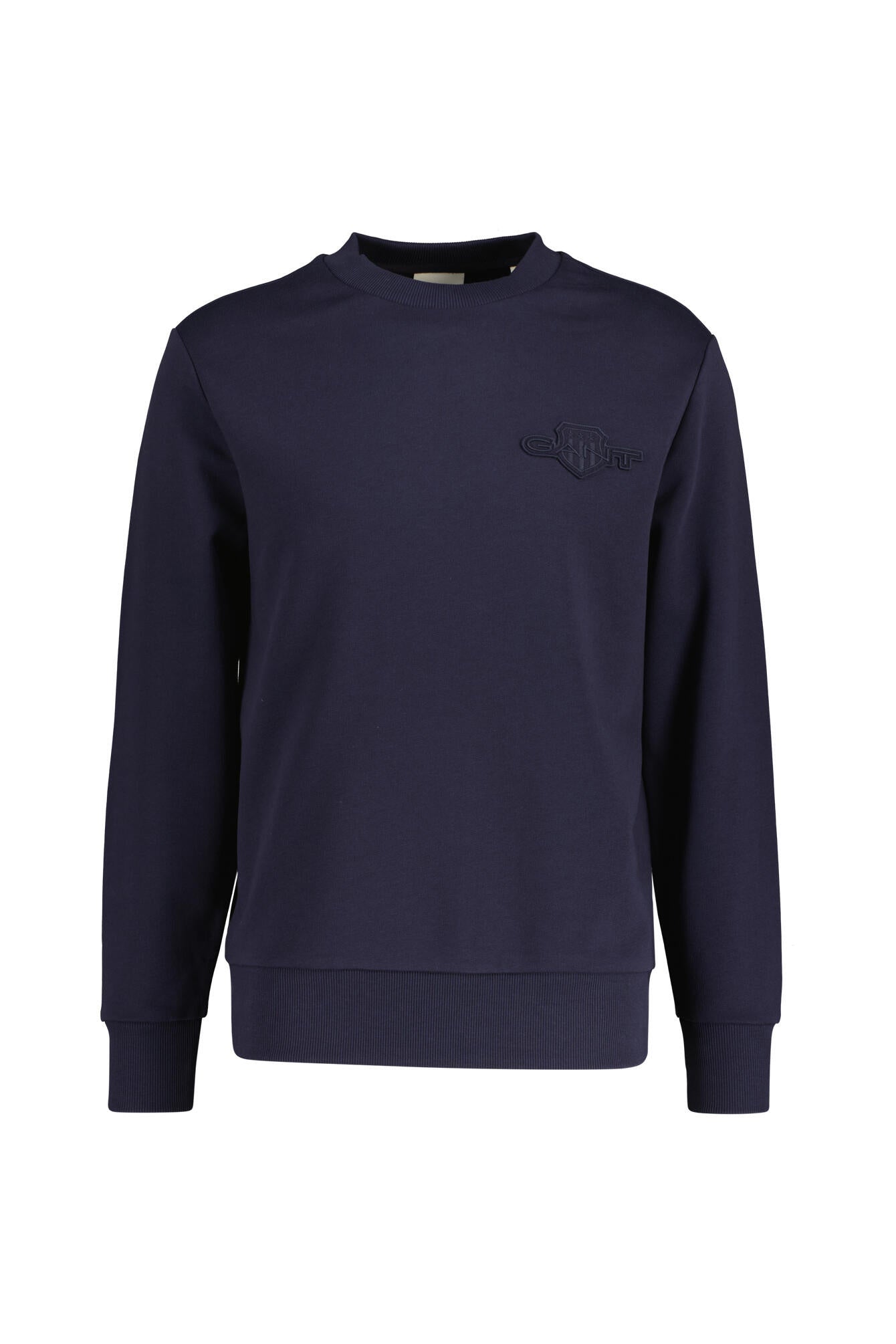 Sweatshirt aus Baumwolle - 433-EVENING BLUE - Blau