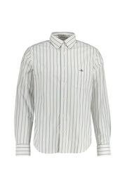 Hemd gestreift Regular Fit - 338-FOREST GREEN - Grün