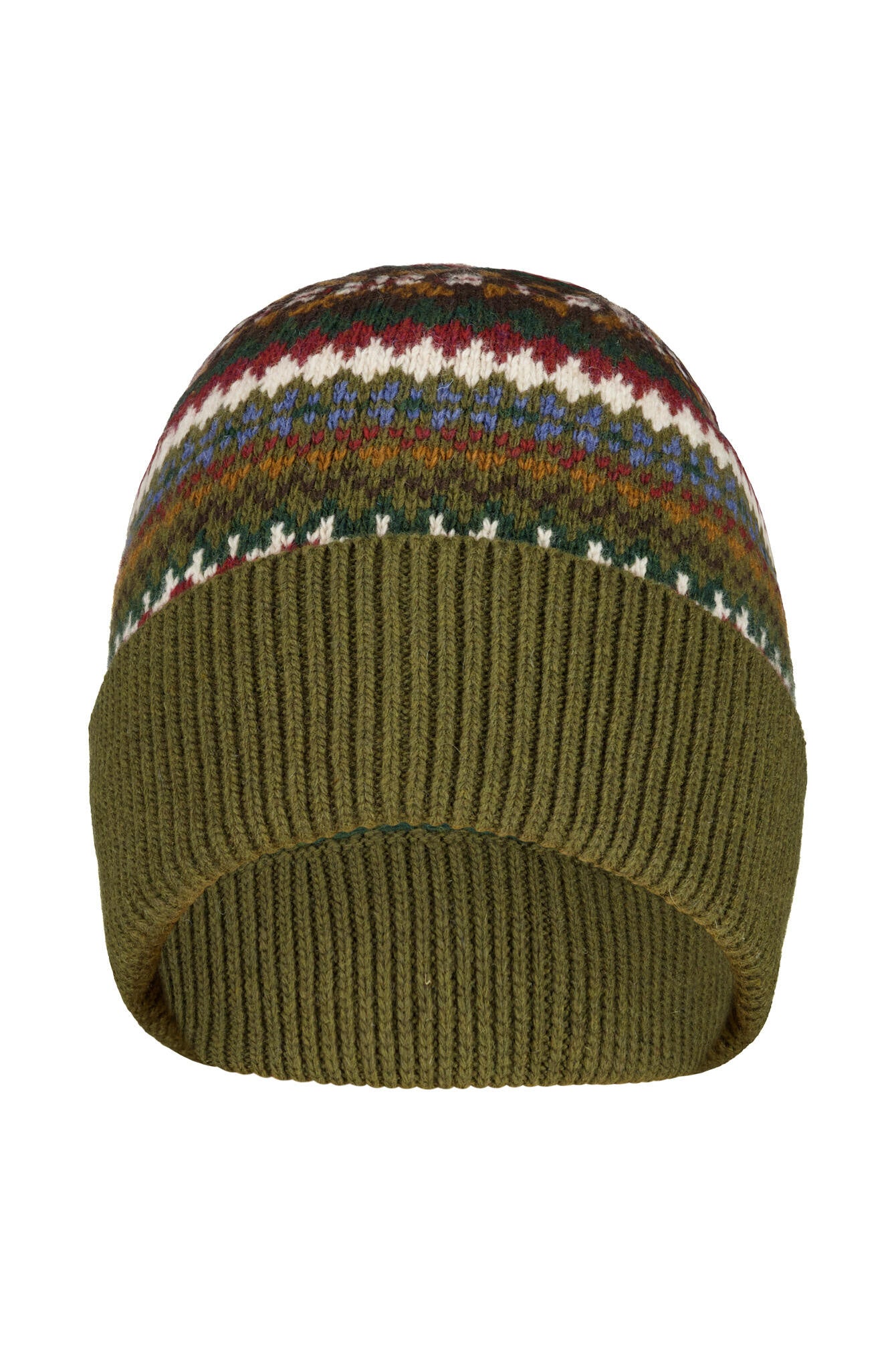 Strickmütze aus Wollmix - 360-COUNTRY GREEN - Khaki