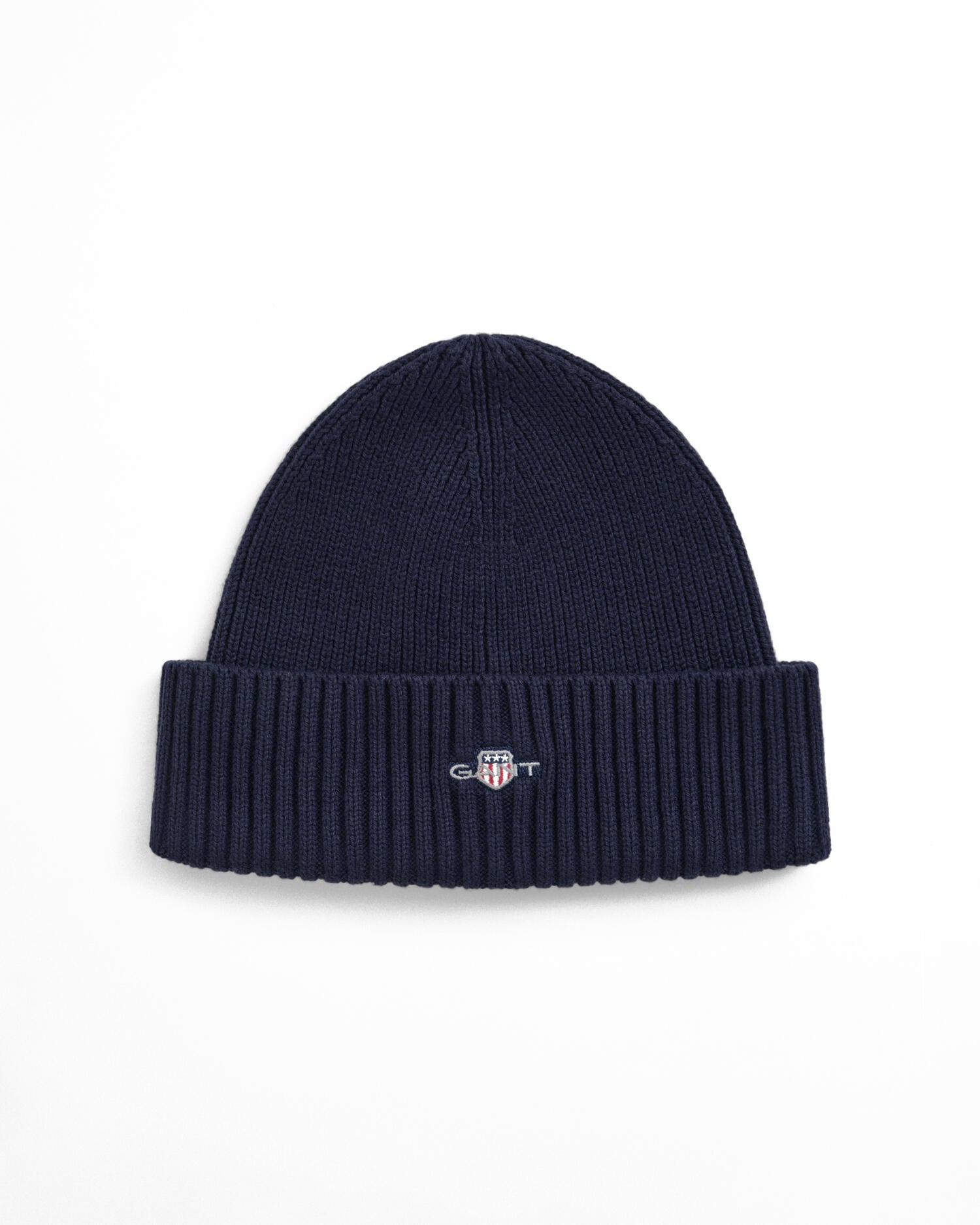 Strickmütze aus Baumwollmix - 410-MARINE - Blau