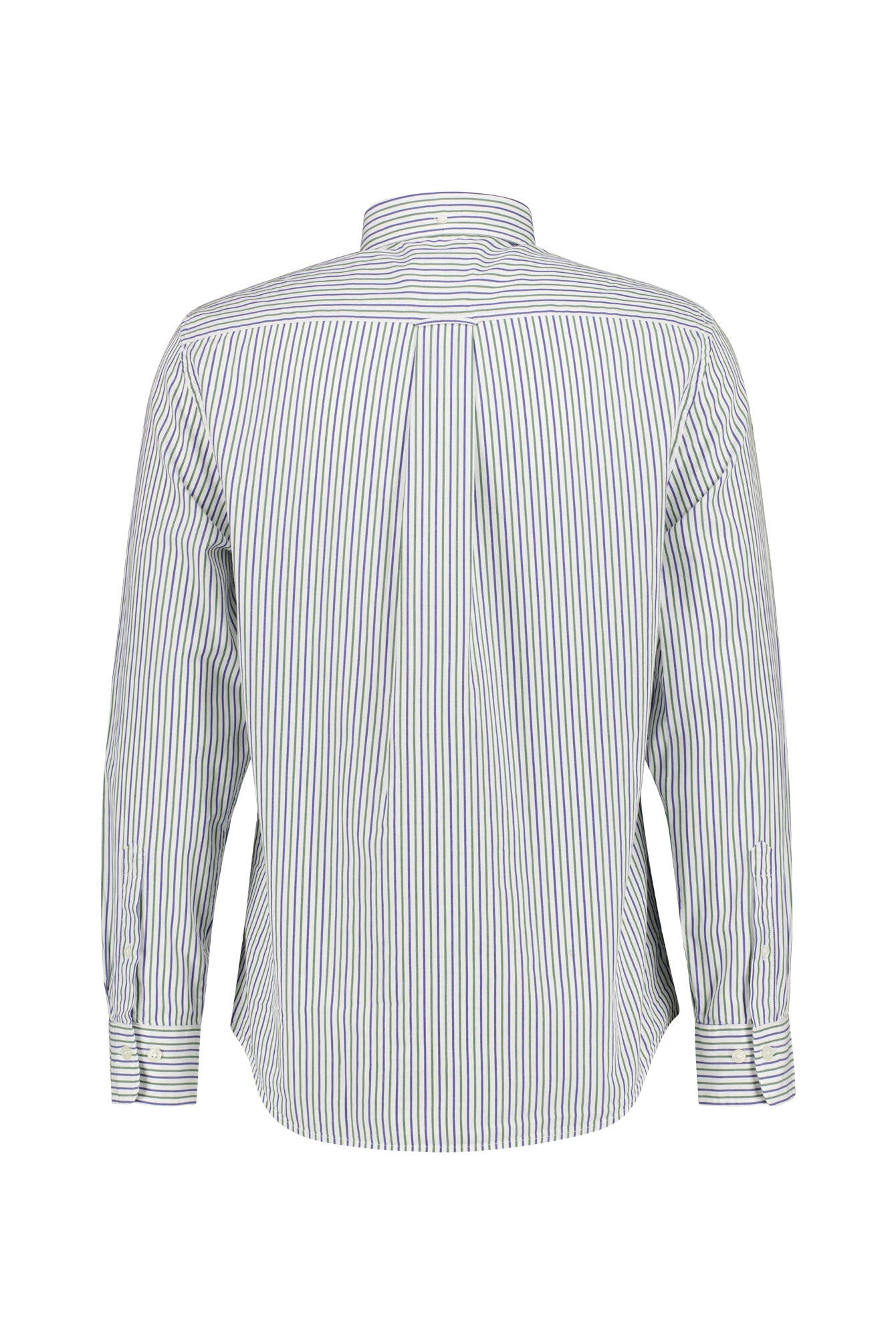 Hemd gestreift Regular Fit - 338-FOREST GREEN - Grün