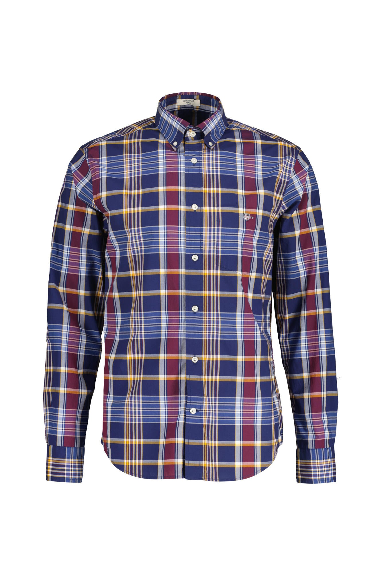 Hemd Regular Fit - 423-PERSIAN BLUE - Mehrfarbig