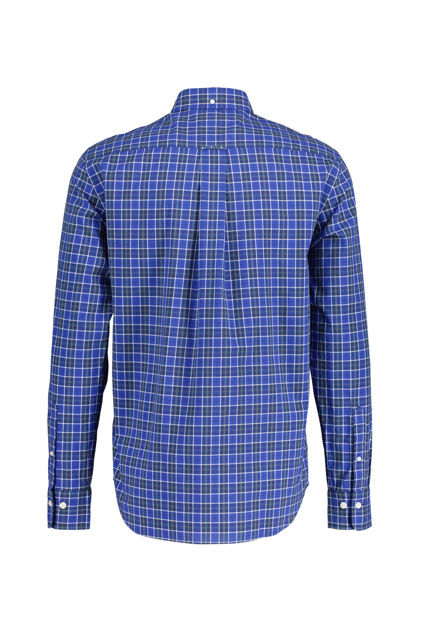 Hemd Regular Fit aus Popeline - 436-COLLEGE BLUE - Blau