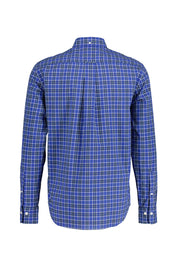 Hemd Regular Fit aus Popeline - 436-COLLEGE BLUE - Blau