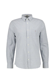Popeline-Hemd Regular Fit - 338-FOREST GREEN - Grün