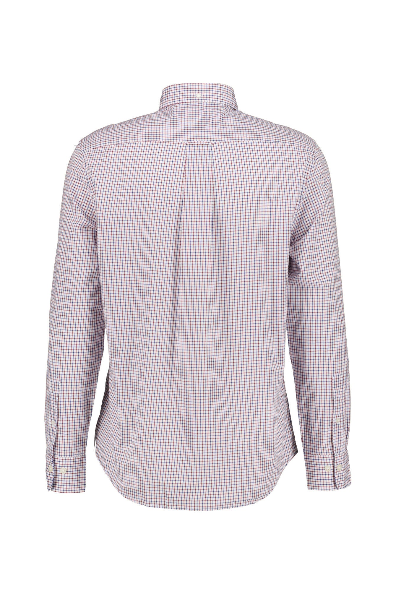 Popeline-Hemd Regular Fit - 604-PLUMPED RED - Rot