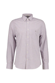 Popeline-Hemd Regular Fit - 604-PLUMPED RED - Rot