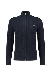 Strickjacke - 433-EVENING BLUE - Blau