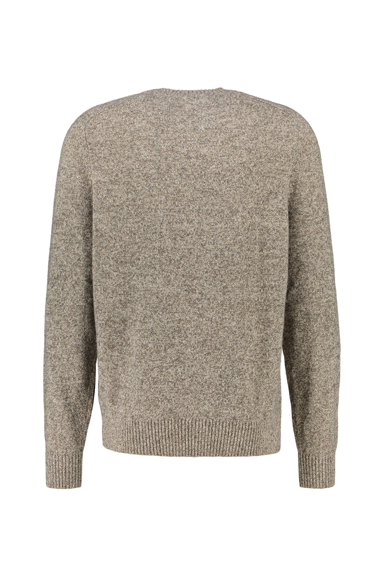 Strickpullover aus Wollmix - 281-BROWN MELANGE - Braun