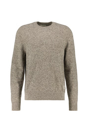 Strickpullover aus Wollmix - 281-BROWN MELANGE - Braun