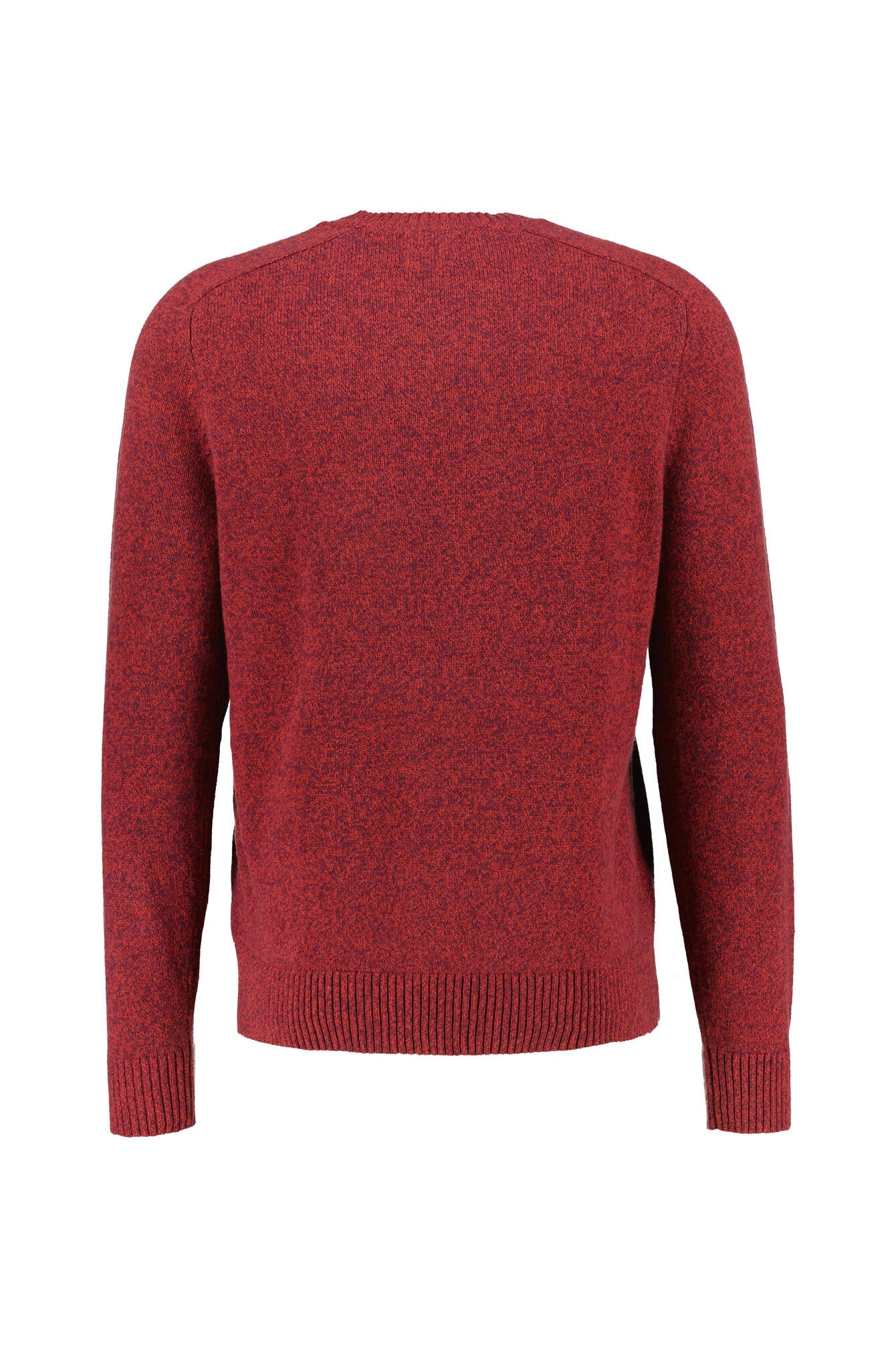 Strickpullover aus Wollmix - 604-PLUMPED RED - Rot