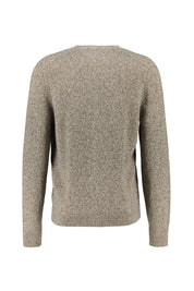 Strickcardigan aus Wollmix - 281-BROWN MELANGE - Braun