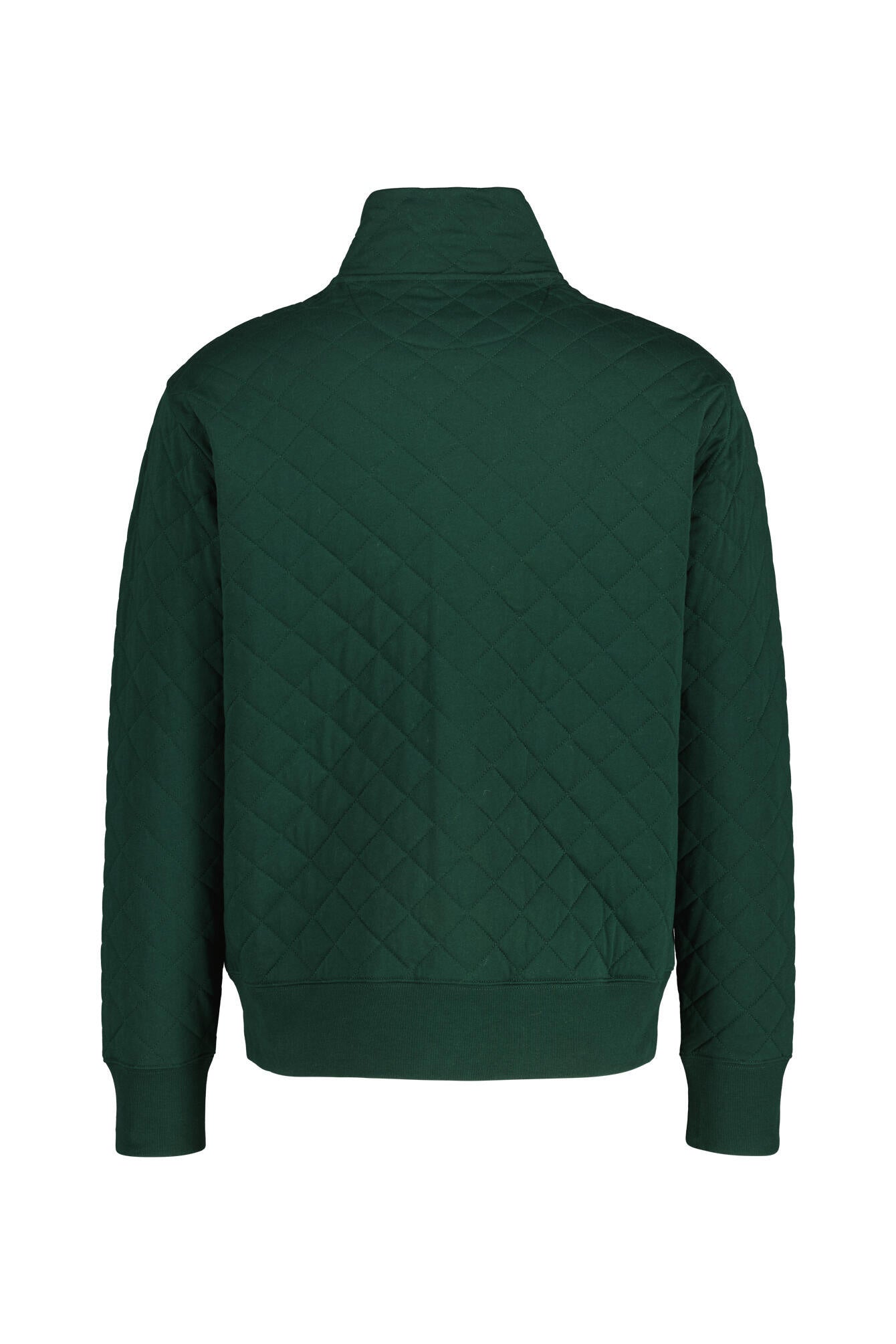 Sweatshirtjacke aus Baumwollmix - 374-TARTAN GREEN - Grün