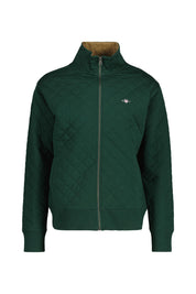 Sweatshirtjacke aus Baumwollmix - 374-TARTAN GREEN - Grün