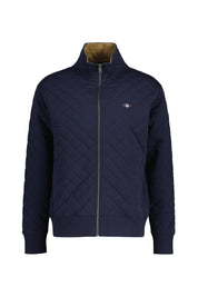 Sweatshirtjacke aus Baumwollmix - 433-EVENING BLUE - Blau