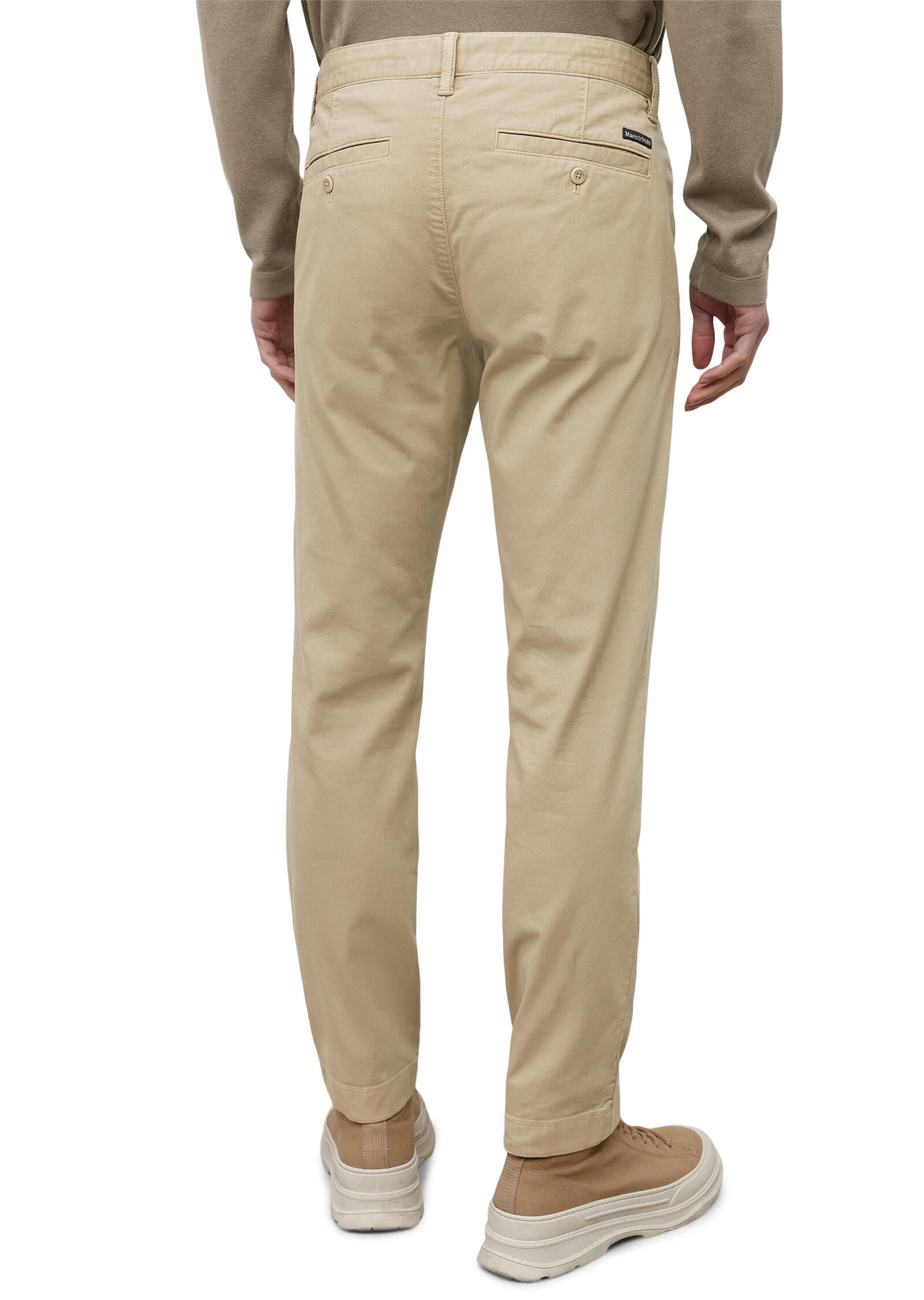 Chinohose Slim Fit - 111-pure cashmere - Beige