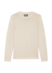 Pullover - 707-gray silk - Beige