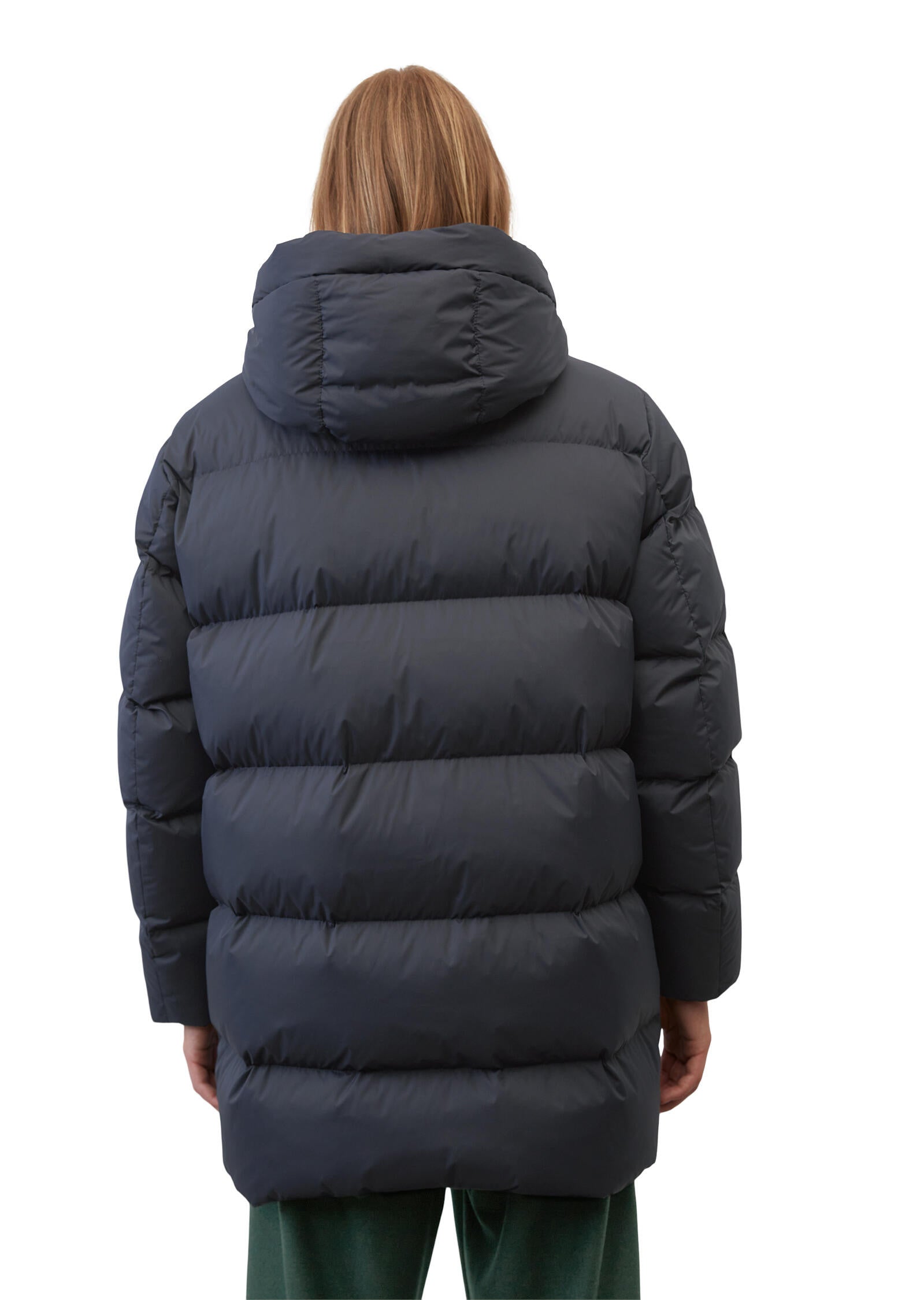 Daunensteppjacke - 898-dark navy - Blau