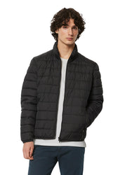 Steppjacke mit Stehkragen - 990-black - Schwarz