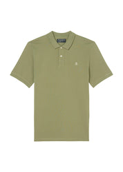 Poloshirt aus Baumwolle - 465-olive - Grün