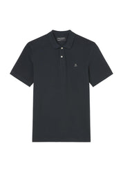 Poloshirt aus Baumwolle - 898-dark navy - Blau