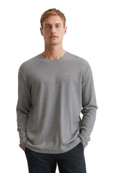 Pullover - 936-grey melange - Grau