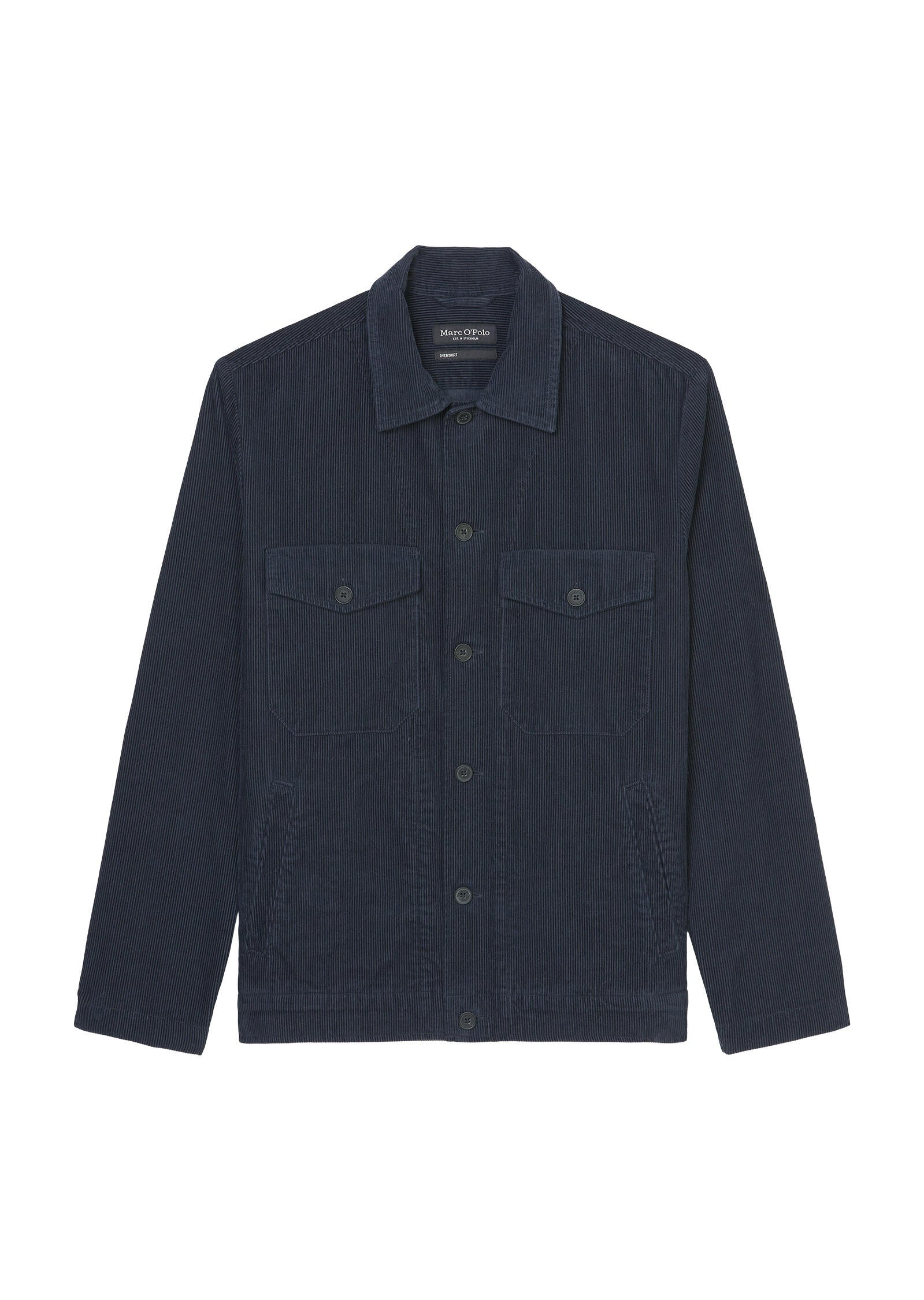 Cord-Overshirt - 898-dark navy - Blau