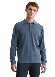 Poloshirt - 849-moon stone - Blau