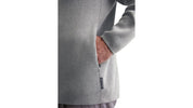 Strickjacke aus Baumwolle - 936-grey melange - Grau