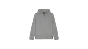 Strickjacke aus Baumwolle - 936-grey melange - Grau