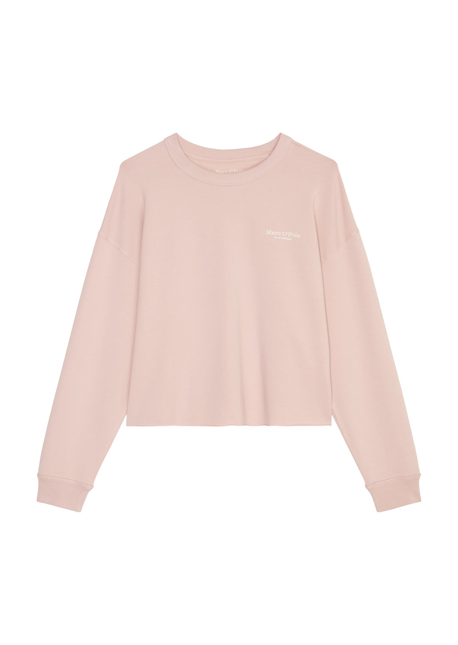 Sweatshirt aus Baumwollmix - 601-dusty rose - Rosa