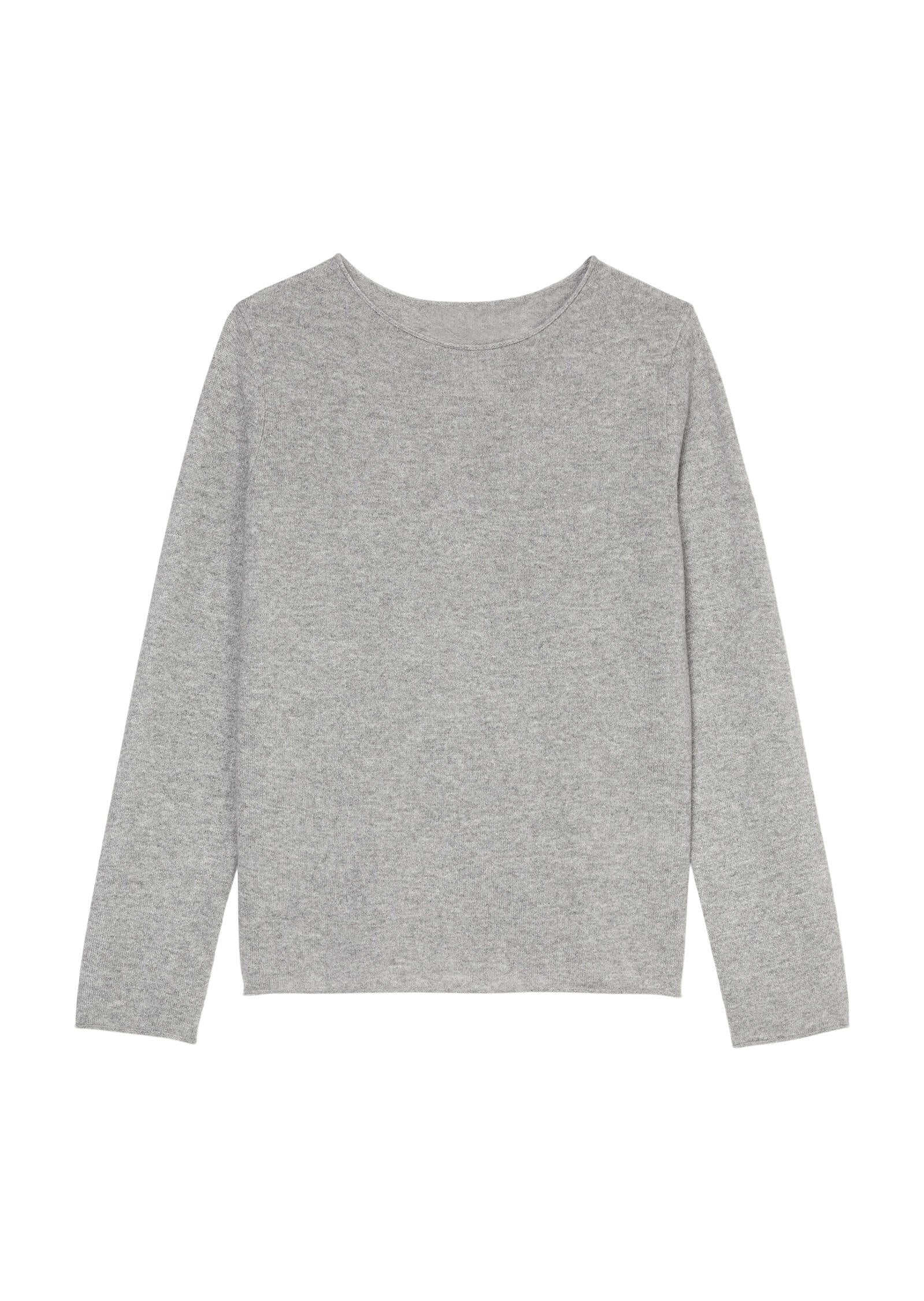 Pullover aus Kaschmir - 936-grey melange - Grau