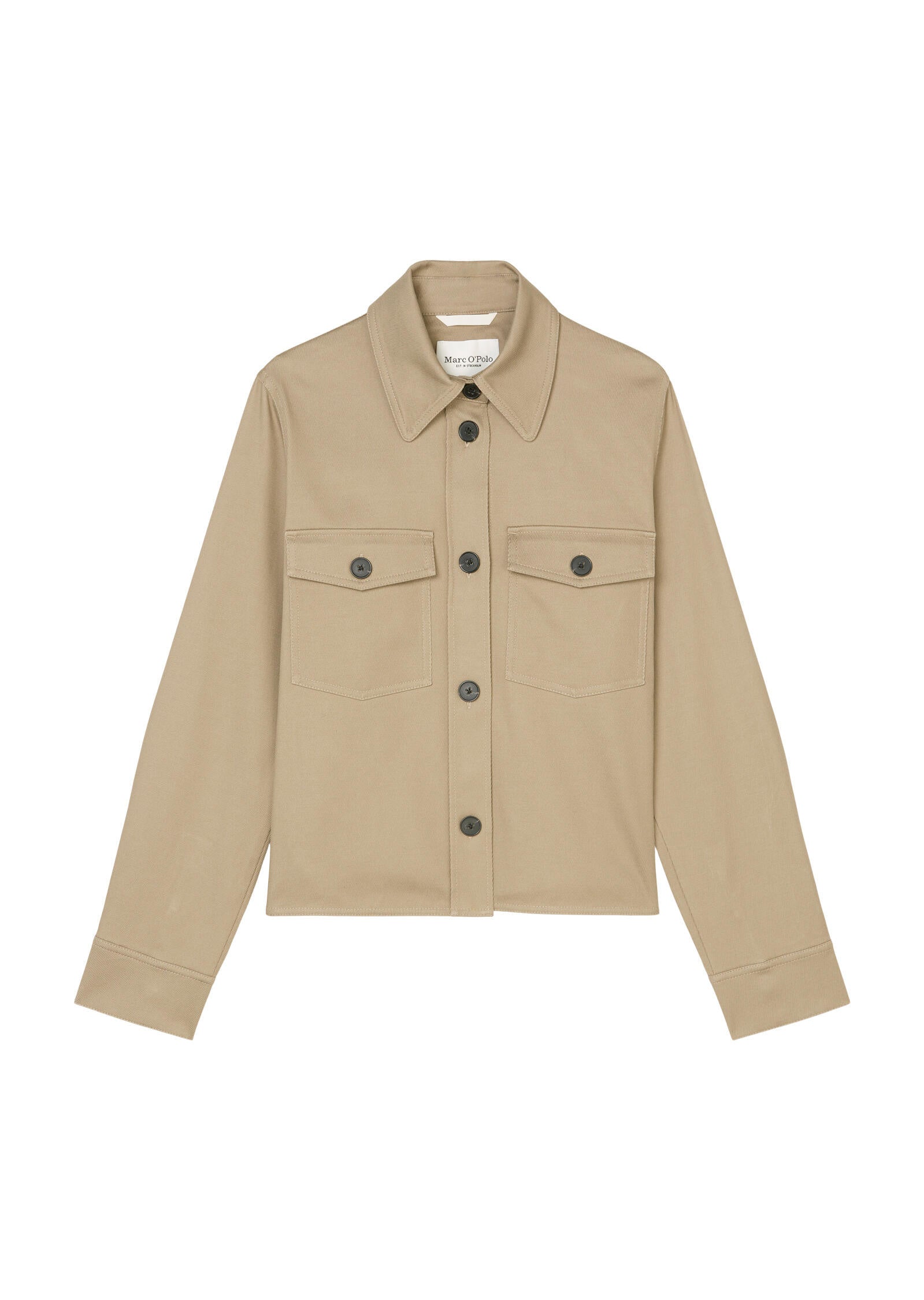 Overshirt - 745-deep sand - Beige
