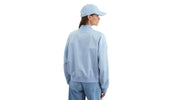 Blouson mit Stehkragen - 803-smooth sky - Blau