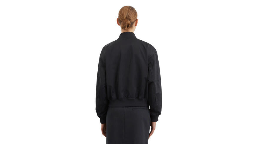 Blouson mit Stehkragen - 888-deep night blue - Blau