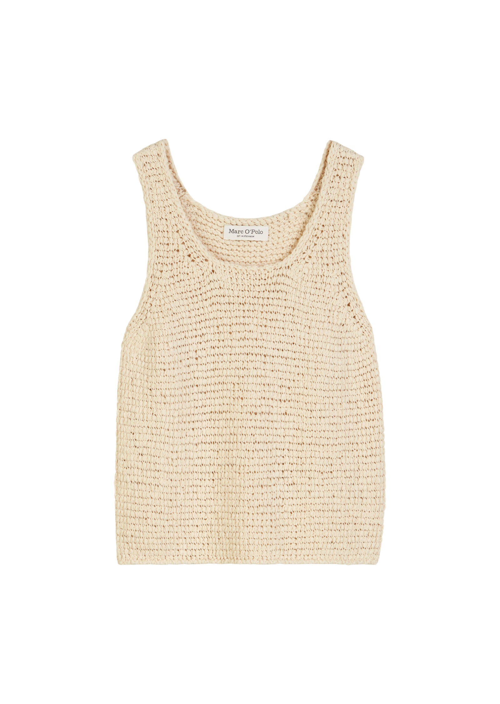 Stricktop Regular Fit aus Baumwolle - 170-raw cotton - Beige