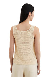 Stricktop Regular Fit aus Baumwolle - 170-raw cotton - Beige